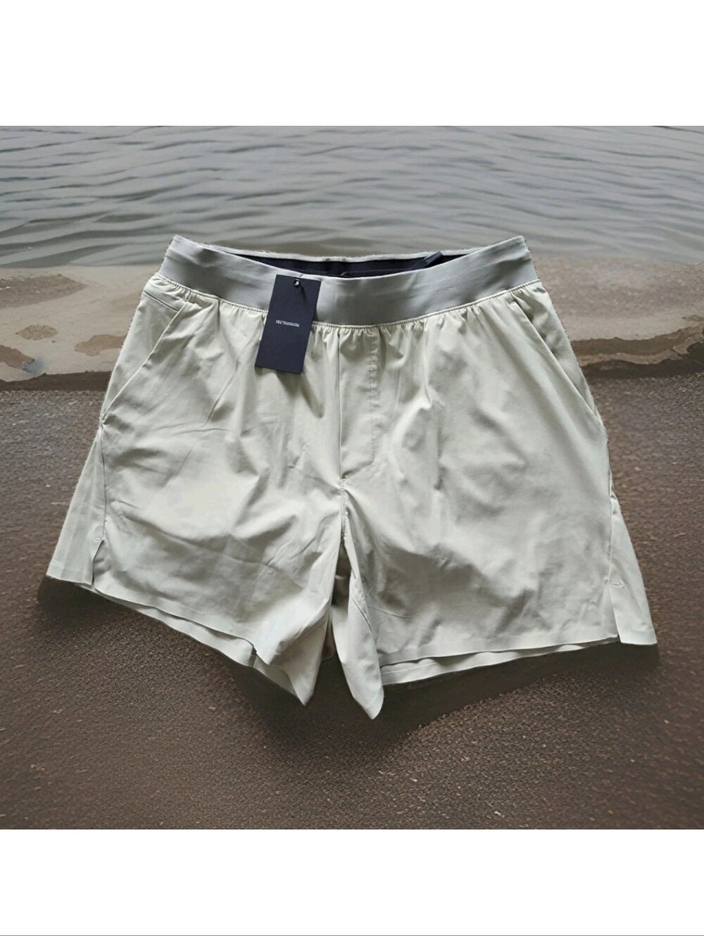 Nwt Ten Thousand Set Shorts Mens Size Large In Sand "5 Lined